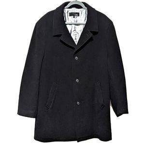 Utex wool cashmere overcoat sz 48